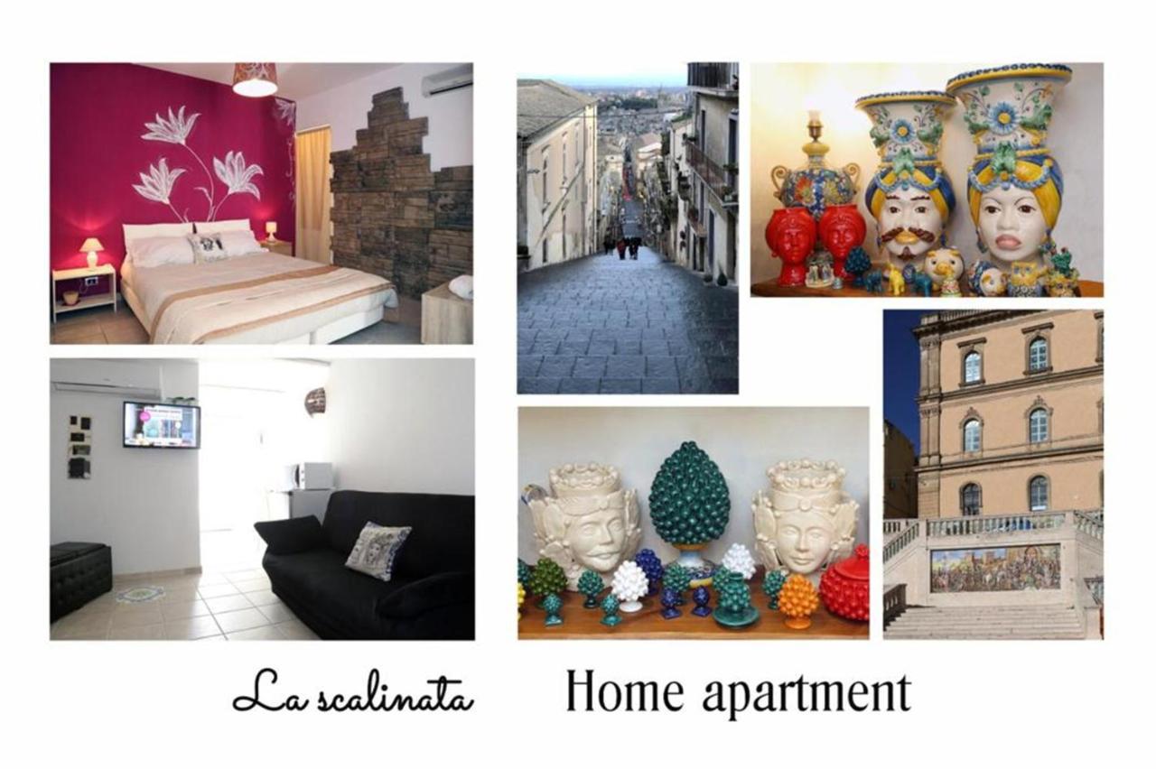 La Scalinata Home Apartment Калтаджироне Екстериор снимка